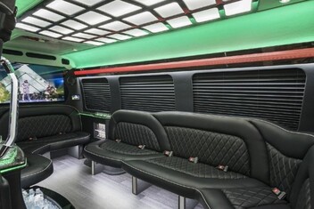 Norman Sprinter Party Bus Interior