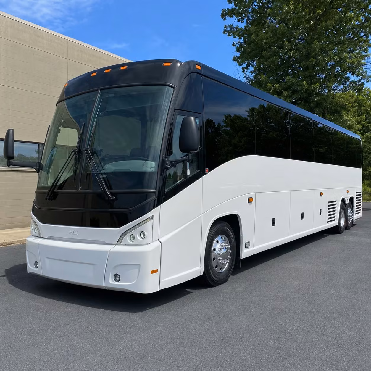 56 passenger charter bus