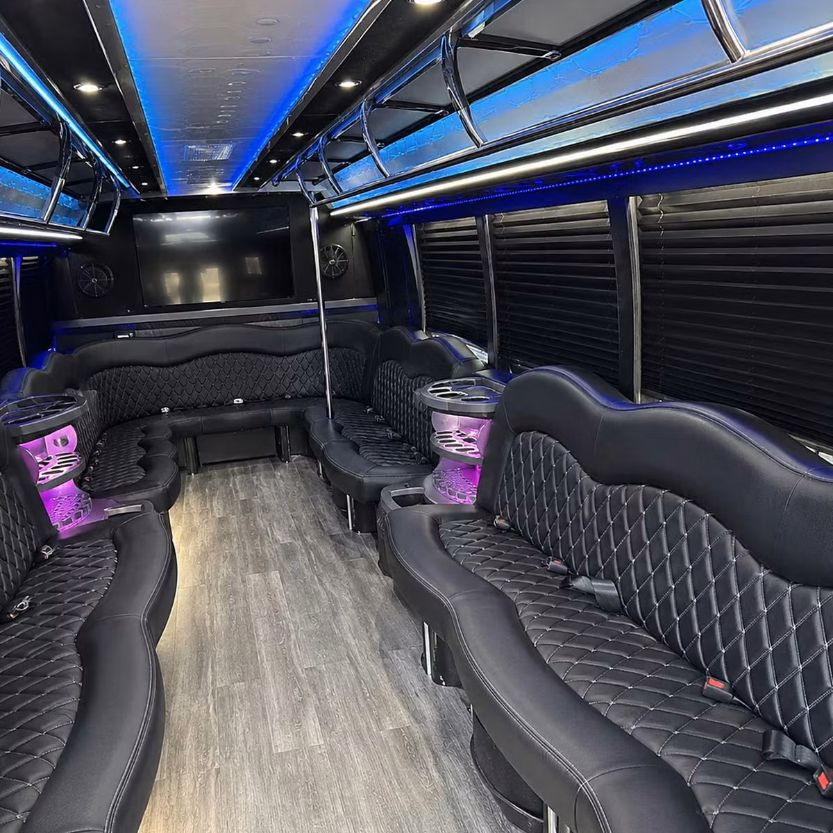 party bus interior